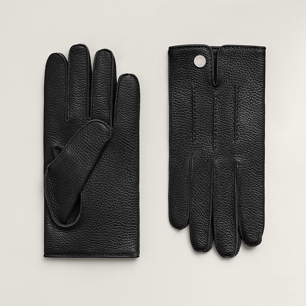 HERMES 上品 お洒落 グローブ 手袋 本革レザー Clou de Selle II HERMES 上品 お洒落 グローブ 手袋 本革レザー Clou de Selle II
